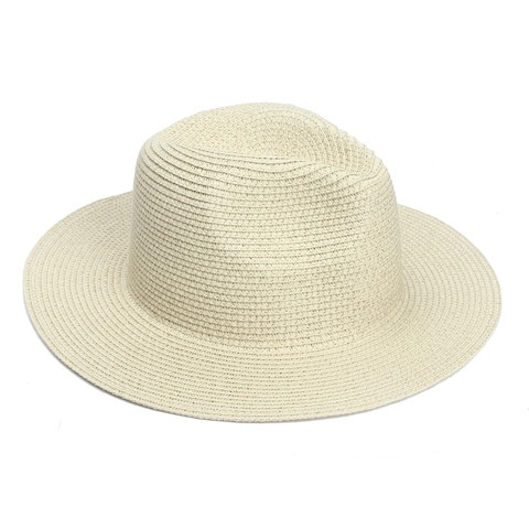 Unisex Ψάθινο Καπέλο Fedora Με Πλατύ Γείσο Καλοκαιρινή Προστασία Από Τον Ήλιο Στυλ Παναμά Υφαντό Καπέλο Τζαζ Για Άνδρες Γυναίκες