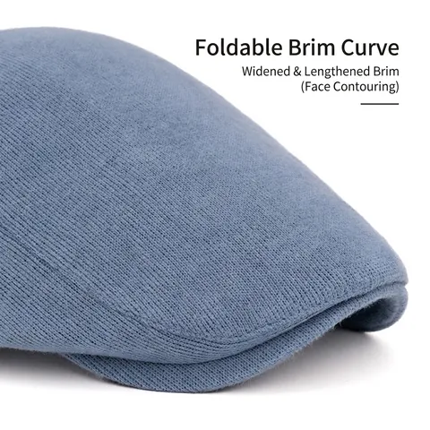 Berretto Di Velluto A Coste Di Cotone Retrò Per Uomo E Donna Berretto Piatto Caldo Cappello Da Strillone Britannico Regolabile