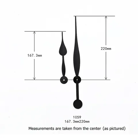 Lancette Orologio Alluminio Metallo Movimento Quarzo Sostituzione DIY Riparazione Orologio Da Parete Puntatori Minimalista 1059