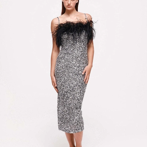 Lovertjes Veren Camisole Avondjurk Bodycon Sexy Slanke Pasvorm Lange Jurk Met Strass Bandjes Voor Dames Party Clubwear