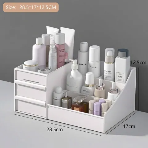 Make-Up Organizer Box Kunststoff Schublade Desktop Aufbewahrung Kosmetik Halter Waschtisch Display Gehäuse