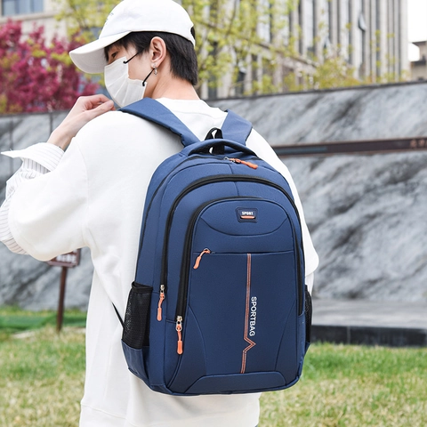 Laptop Backpack Waterproof Oxford Cloth Large Capacity Casual School Travel Business Bag For Men Women