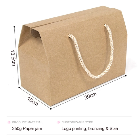 Portable Paper Gift Box With Handle For Wedding Party Favor Candy Packaging Laser Holographic Metallic Matte