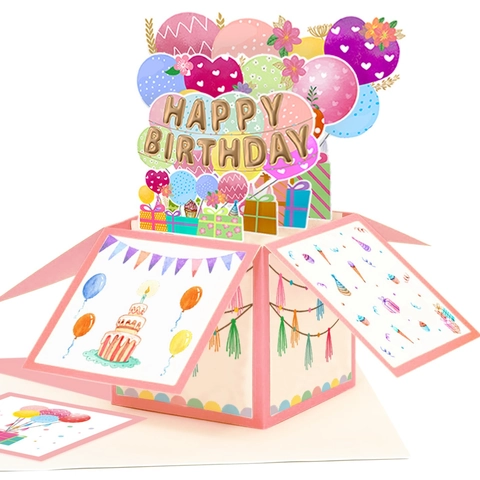 Scatola Biglietto Auguri 3D Pop Up Carta Speciale Fiore Farfalla Cuore Taglio Laser Per Compleanno Festa Della Mamma San Valentino