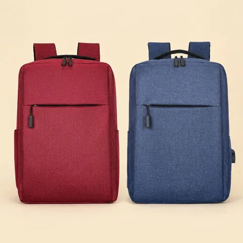 Business Laptop Backpack Men Women Water Resistant Nylon Travel Bag USB Charging Port Lightweight Commuter