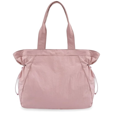 Borsa Tote In Poliestere Impermeabile Grande Capacità Con Coulisse Laterale Per Yoga Sport Fitness Viaggi