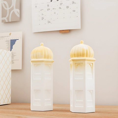 Silicone Pagoda Tower Castle Mold For DIY Resin Candle Aromatherapy Ornament Crafting 3D European Style