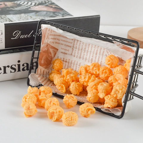 Simulation Popcorn Modell Miniatur Lebensmittel PVC Bastelzubehör Fotorequisiten Dekoration Für Die Küche