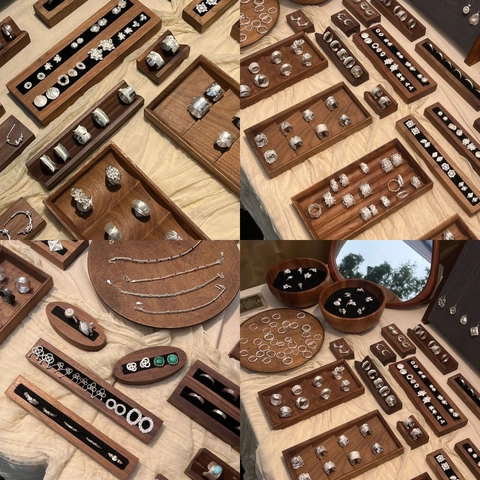 Verstellbare Ringe Legierung Zirkon Faux Künstliche Perle Emaille Stern Schmetterling Geometrischer Schmuck Damen Modische Accessoires
