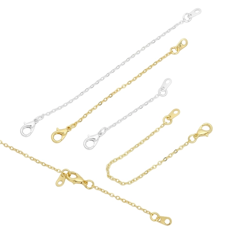 Catena Di Estensione Chiusura A Aragosta Rame Oro 14K Riempito Argento Placcato Gioielli DIY Risultati