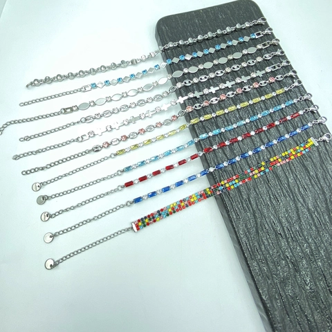 Minimalistische Titaniumstaal Strass Armband Voor Vrouwen Gepolijst Verstelbare Mode Sieraden Armband Voor Dagelijks Gebruik Cadeau