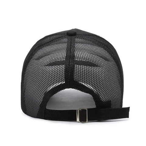 C Letter Embroidered Mesh Baseball Cap Breathable Cotton Polyester Trucker Hat For Outdoor Sports Casual Sun Protection
