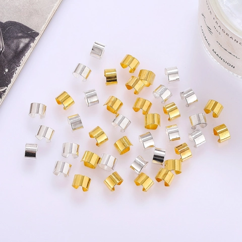 Dreadlock Hair Rings Cuffs Alloy Metal U-shaped Open Braiding Jewelry DIY For Braids Locs Gold Silver Hair Jewelry
