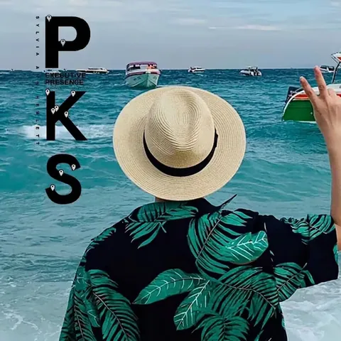 Panama Fedora Hat Straw Weave Wide Brim Sun Protection Breathable Summer Beach Vacation Classic Style Unisex