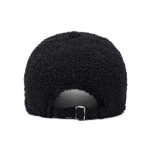Cappello Da Baseball In Pile Sherpa Caldo Invernale Ricamato Con Lettere Cappello Da Sole Regolabile In Peluche Per Uomo E Donna