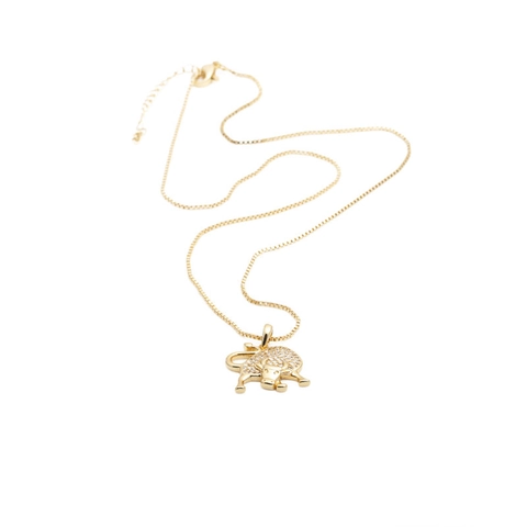 Stier Anhänger Halskette Kupfer Mit Zirkon Box Kette Tier Sternzeichen Mode Trendy Hip Hop Schmuck
