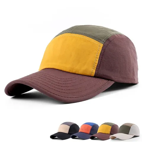 Cappello Baseball Stile Camper Asciugatura Rapida Nylon Protezione Solare Traspirante Sport All'aperto Camping Retro Unisex