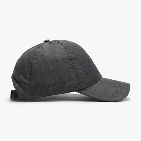 Unisex Quick Dry Baseball Cap Breathable Laser Cut Mesh Sun Hat Lightweight Outdoor Sports Adjustable Soft Top Golf Cap For Men Women