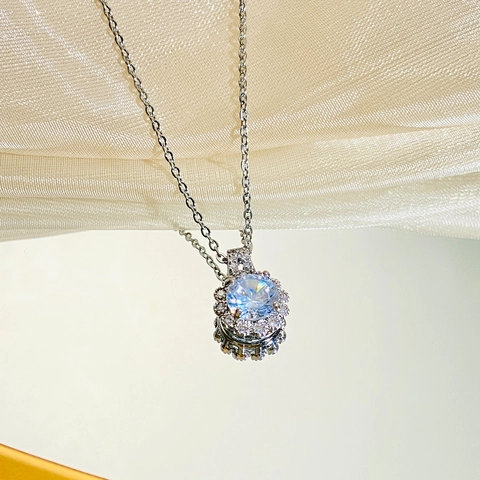 Französische Vintage Legierung Strass Sonnenblume Anhänger Halskette Für Damen Elegante Blume Schlüsselbein Kette Schmuck Geschenk