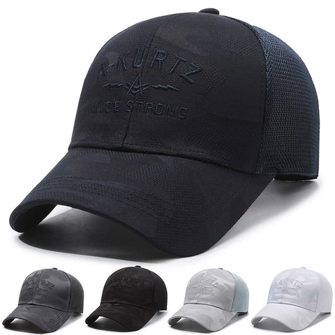 Cappellino Da Baseball In Rete Traspirante Camouflage Trucker Con Fibbia Regolabile Per Sport Da Pesca All aperto Uomini Donne