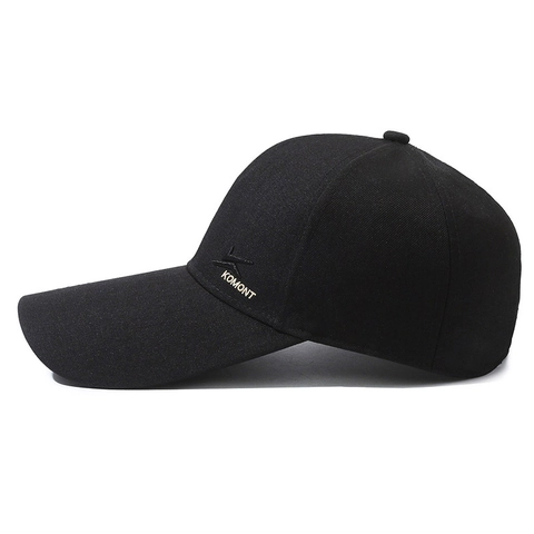 Casquette De Baseball Pour Hommes Chapeau Soleil Sport Plein Air Visière Courbée Réglable Lettre Brodée