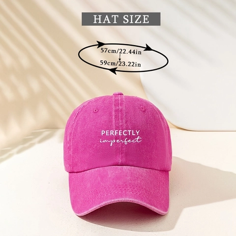 Berretto da Baseball in Cotone Lavato per Uomo Donna Stampato Lettera Protezione Solare Retro Distressed Cappello Sportivo Regolabile