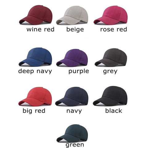 Gorra De Béisbol De Algodón Sarga Color Sólido Hebilla De Metal Ajustable Sombrero Deportivo Protección Solar Exterior