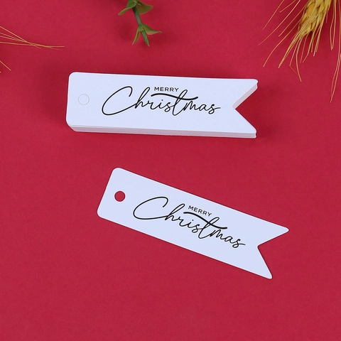Etichette Regalo di Natale Carta Buon Natale Etichette Sospese Per Festa Festiva Forniture di Decorazione Invernale