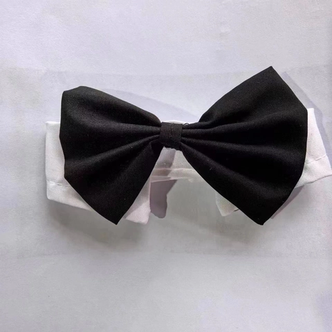 Cravatta Papillon Per Animali Poliestere Regolabile Smoking Costume Formale Per Matrimonio Festa Cani Gatti Stile Gentleman