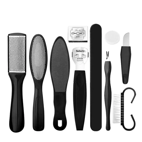 Professional Foot Rasp Pedicure Tools Stainless Steel Dead Skin Callus Remover Portable Handheld Personal Care