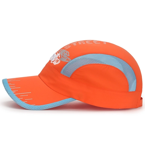 Casquette de Baseball Séchage Rapide pour Enfants Maille Respirante Chapeau de Soleil Sport Broderie Réglable pour Garçons Filles