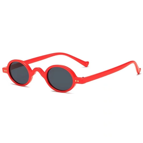 Retro Kleine Runde Sonnenbrille Vintage Steampunk UV400 Schutz Niete PC Rahmen Brille Für Männer Frauen Mode Streetwear