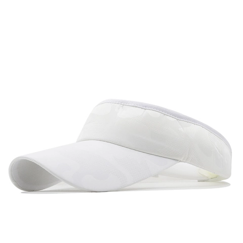 Visera De Sol Camuflaje Sombrero Sin Techo Gorra De Béisbol Transpirable Mezcla De Algodón Para Deportes Al Aire Libre Ajustable
