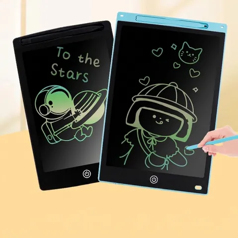 LCD Schrijftablet Elektronisch Tekenbord Digitaal Doodle Pad Oogbescherming Kleurrijk Wistoets Spertoets Cadeaus Voor Kinderen