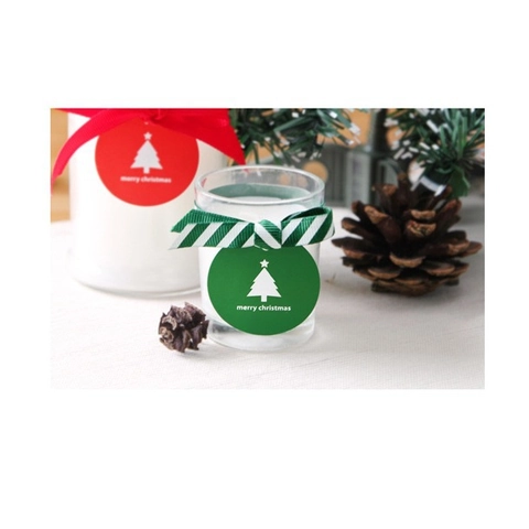 Adesivi Natalizi Rotondi Carta Patinata Etichette Di Sigillatura Per Confezione Regalo Imballaggio Alimentare Albero Festivo Disegni Animati