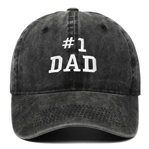 Casquette De Baseball En Coton Lavé Broderie Dad Style Vintage Réglable Pour Hommes Femmes