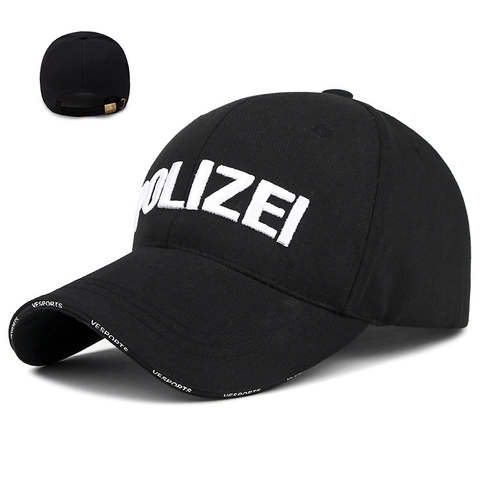Baseball Cap Cotton Polyester Blend Adjustable Metal Buckle Sun Protection Casual Outdoor Raised Letter Embroidery Unisex