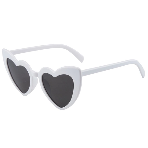 Gafas De Sol Con Forma De Corazón Montura De PC Lentes De AC Protección UV400 Moda Estilo Retro Dulce Para Mujer