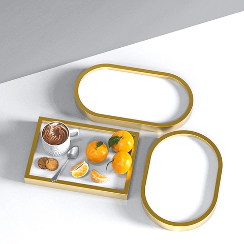 Silicone Tray Mold For Epoxy Resin DIY Oval Rectangle Storage Plate Dish Flexible Crafting Tool Jewelry Organizer Decor