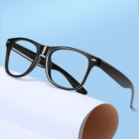 Retro Wellington Eyeglass Frames Lightweight Plastic Square Candy Color Optical Glasses Frame For Women Men