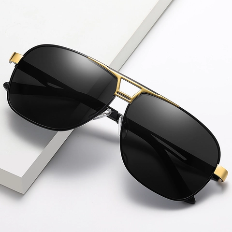 Occhiali Da Sole Aviator Da Uomo Polarizzati Fotocromatici Montura In Metallo Protezione UV400 Per Guida Pesca Sport Moda
