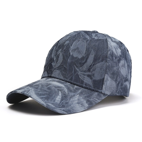 Unisex Polyester Honkbalpet Met Textuurpatroon Ademende Zonbescherming Verstelbare Modehoed