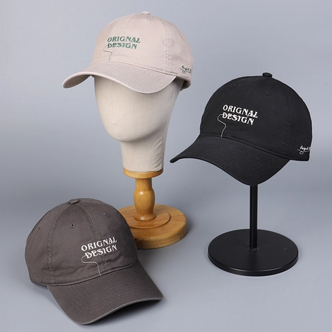 Cappello Da Baseball In Cotone Regolabile Traspirante Parasole Ricamato Design Originale Casual Unisex Retro