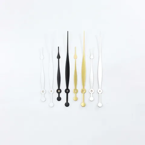 Aluminum Clock Hands With Copper Sleeve Quartz Movement DIY Repair Replacement Accessories Modern 1048