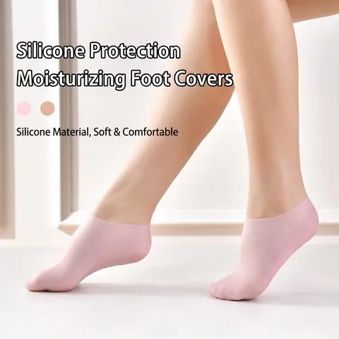 Silicone Foot Care Socks Moisturizing Anti Cracking Softening Calluses Protective Foot Mask Unisex Home Spa Beach Soft SEBS