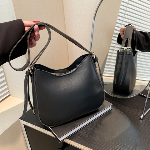 Borsa Hobo Leopardata Da Donna Vintage In Pelle PU Borsa A Spalla Sottobraccio Tracolla Versatile Stile Urbano