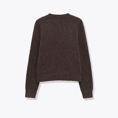 Women Knitted Cardigan Sweater Round Neck Long Sleeve Button Down With Pockets Slim Fit Solid Color Soft Outerwear