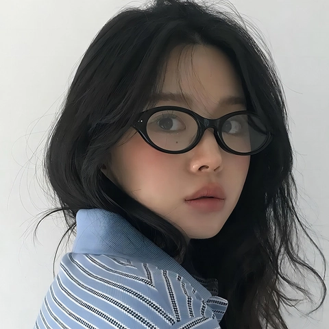 Oval Retro Vintage Blue Light Blocking Glasses PC Frame AC Lens Fashion Eyewear For Men Women