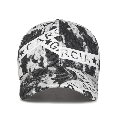 Casquette De Baseball Imprimé Graffiti Lettres Léopard Journal Réglable Extérieur Protection Solaire Chapeau Pour Hommes Femmes