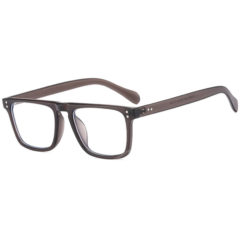 Vintage Square Sunglasses PC Frame AC Lens UV400 Protection Rivet Decor Fashion Eyewear For Men Women Outdoor Driving